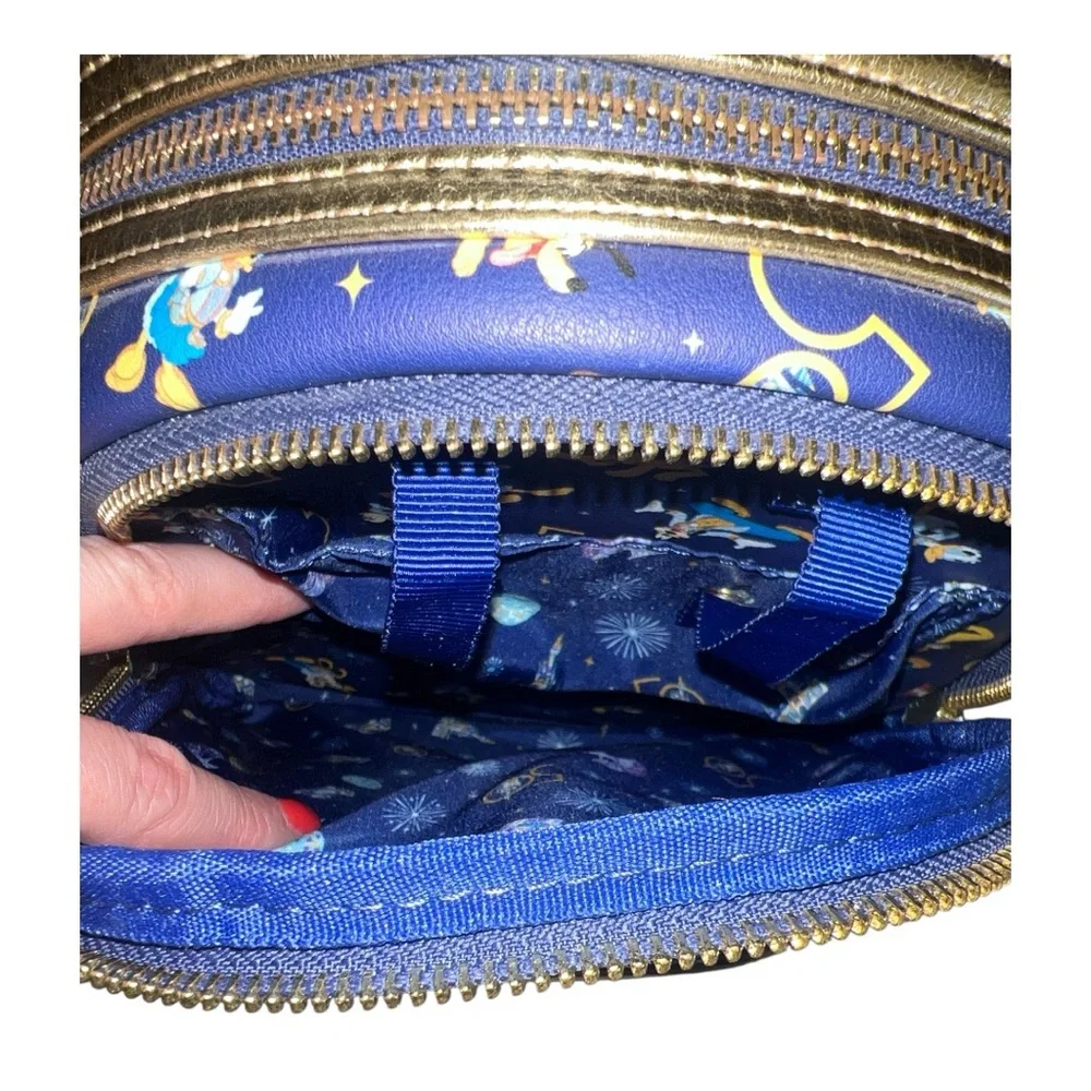 Loungefly Disney Parks WDW‎ 50th Anniversary Mickey & Friends Mini Backpack